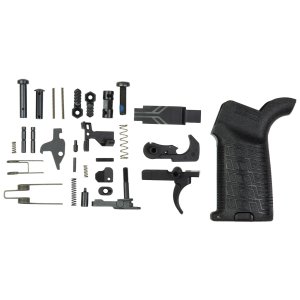 CMMG S5CA642 Lower Parts Kit AR15 Ambi Safety Black Complete