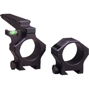 Hawkins Precision Heavy Tactical 2-Piece 34mm 1913 Picatinny Rail Scope Rings with Top 1913 Picatinny Rail - 1.15" Height