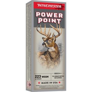 Description .... Super-X Centerfire Rifle Ammunition Caliber ........ 223 W