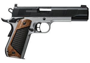 KIMBER CUSTOM 1911 NEXT GENERATION 45ACP PISTOL 5" TWO TONE, O.R.BLK WALNUT/G10 GRIPS 2-7RD MAGS