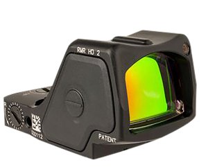 Trijicon RMR HD Red Dot Sight 3.25 MOA Dot 55 MOA Circle Black 1x
