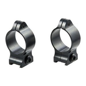 Talley 100004 1" Medium Satin Blue Fixed Scope Rings