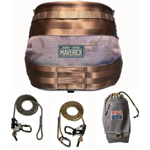 Latitude Maverick Saddle Kit Reg, 21 oz, Cradle Chassis, Complete Setup