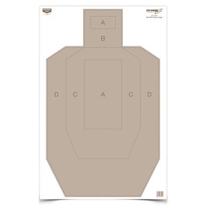Birchwood Casey EZE-Scorer Paper Practice Targets 23 x 35 IPSC 100/ct