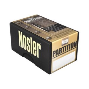 Nosler NOS 35626 .30 Cal 200gr Spitzer Partition Bullets 50 Pack