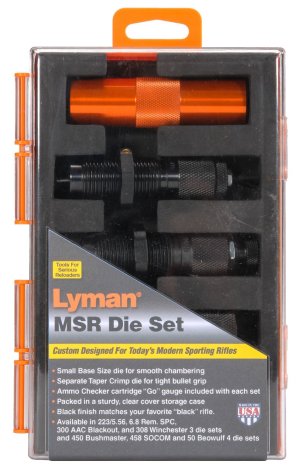 Lyman MSR Precision Die System 4-Die Set for 50 Beowulf Ammo