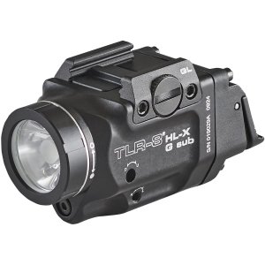 Streamlight TLR-8 69476 Black 1000 Lumens Green Laser Glock 43X/48