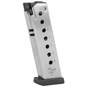 Sig Sauer Mag 45 ACP 8Rd Stainless P220 Mag-220-45-8