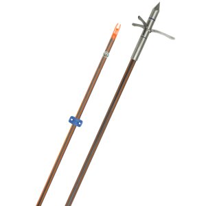 Fin-Finder Hydro Carbon IL Bowfishing Arrow Kraken 3-Barb Point