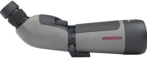 Winchester WQSSISUOW13WQSSSPRM12 Spotting Scope 20-60x65mm Angled Black