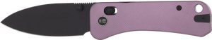 WE Banter WE23075-2 Purple Aluminum S35VN Blade 2.87" Crossbar Lock