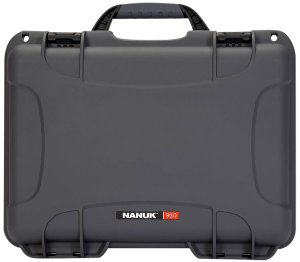 Nanuk 910GLOCK7 Pistol Case Graphite Resin Waterproof Foam Padding