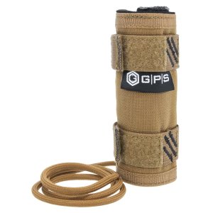 GSM Outdoors Tactical Suppressor Cover 5 In Heat-Resistant 1000D Nylon Tan