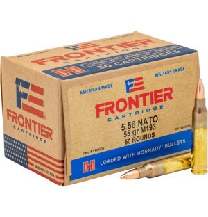 Hornady Manufacturing Company FR2005 5.56mm NATO 55gr FMJ M193 50/Box