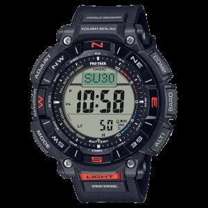 Casio Pro Trek Triple Sensor Solar Altimeter Barometer Compass