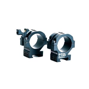 Masterpiece Arms RING351250 35mm 1.25 In Black Integrated Leveling