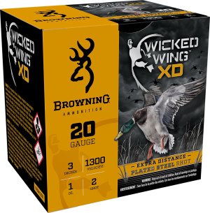 Browning Wicked Wing XD Extra Distance 20 Gauge 3 In
