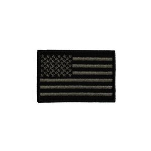 SHOOTING MADE EASY US FLAG BLACK PATCH