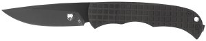 CobraTec CTCLNHRBLK Cyclone 3" D2 Blade Black Aluminum Handle Knife