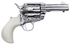 Cimarron PP346HUCKENG .45 Long Colt 3.50In 6-Shot Nickel