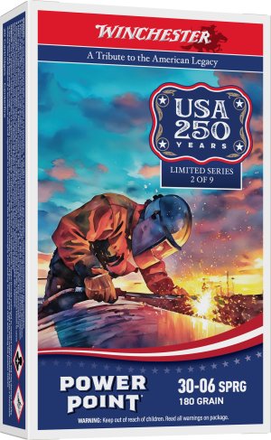 WIN POWER-POINT 250TH 30-06 180GR 200RD CASE