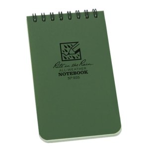 Polydura Top-Spiral Notebook (3'' x 5'') (UPC 935117)