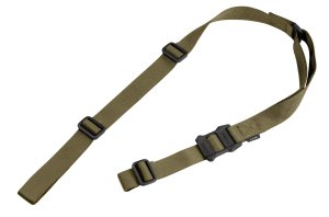 Magpul MAG513RGR MS1 Sling Ranger Green Nylon 48"-60" OAL Adjustable