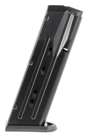 Mec-Gar USA MGWIT9LFAFC 17rd 9mm Luger Carbon Steel Fits Witness LF