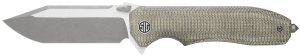 Sig Sauer VA9GT 3.78 In M390 Tanto Blade Green Micarta Handle