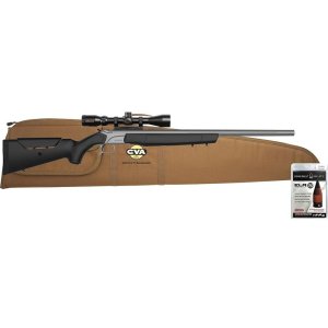 CVA PR3241SSCP Accura MR-X Muzzleloader 50 Cal 26" Stainless/Black Scope