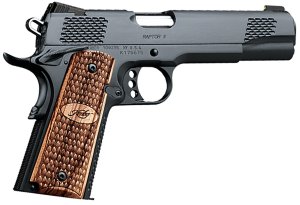 Kimber Raptor II 3200117CA .45 ACP 8+1 Night Sights Zebra Wood Grips