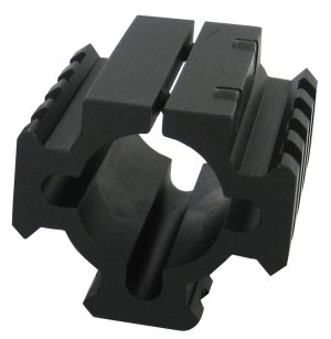 TacStar Shotgun Rail Mount Short Black 1.8 In 1081100