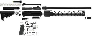 TacFire SSRK45ACPLPK AR Build Kit 45 ACP 16" Barrel Black Nitride