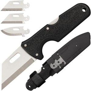 Cold Steel CS40A Utility Knife 2.5 in 420J2 Steel Black ABS Handle