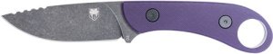 CobraTec SD2DNSPURGEN2 D2 Skinner 3.75" Full Tang Purple G10 Kydex Sheath