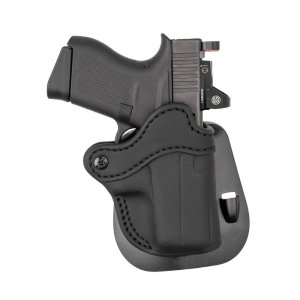 1791 Gunleather OR-PDH-C-SBL-R Paddle Holster 3 in Stealth Black RH