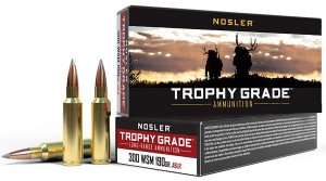 Nosler 60106 300 WSM 190 Grain AccuBond Long Range Ammo 20 Rounds