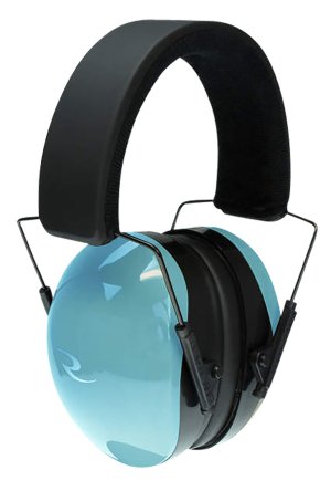 Radians TR0320CS TRPX Muff 29 dB Over Head Aqua Blue/Black Adult