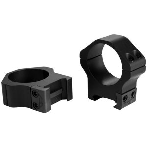 Warne Maxima Horizontal 1 In PA Low Matte Rings Fits Picatinny Weaver Rails