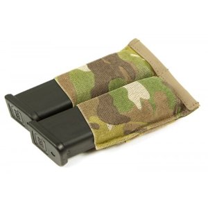 Blue Force Gear HW-TSP-PISTOL-2-MC Double Pistol Mag Pouch Multicam