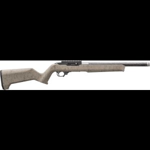 Ruger, 10/22 Carbon Fiber, Semi-automatic, 22LR, 16.1 Threaded Carbon Fiber Barrel, 1/2X28 Thread Pitch, Clear Satin Finish, Flat Dark Earth w/ Black Splatter Magpul X-22 Stock, Manual Safety, 10 Round Rotary Magazine