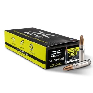 NovX 300BLK110CE-20 .300 Blackout 110gr Lead-Free HP Ammo 20 Rounds
