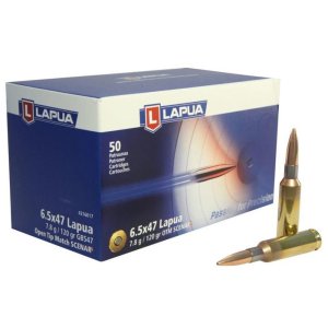 Lapua 4316017 Scenar-L OTM Rifle Ammo 6.5x47 120gr 50ct