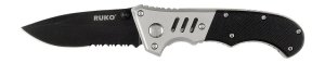 RUKO RUK0128SET 440A Pakawood Tactical Folding Knife