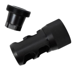 Area 419 419HF-2P-30 Hellfire 2P Muzzle Brake 30 Cal Black
