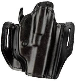 Bianchi 57501 Allusion Assent Pro-Fit OWB Size 05 Black Leather Belt Slide for Sig P229 and Walther PPX