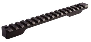 Talley PLM252153 CVA Cascade Picatinny Rail Black Anodized Long Action