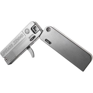 Trailblazer Lifecard .22wmr Single Shot Pistol W/22lr Barrel Black Finish