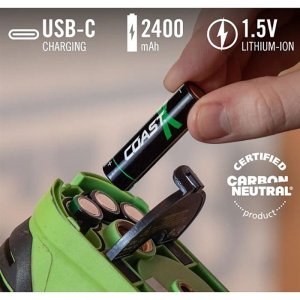 Coast PRODUCTS ZXAA RECHARGABLE BATTERY 8-PACK
