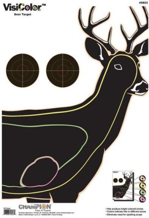 Champion Traps & Targets VisiColor Deer Paper Target 13x18 10 Pack 45823